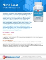 Nitric Boost - Industry Leading Circulation & Oxygen Level Support