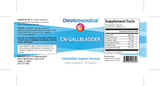 CN-GallBladder: Gallbladder Support Formula