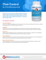Chol-Control: Supports Healthy Cholesterol Levels