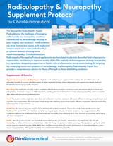 Neuropathy, Decompression, & Radiculitis/Neuritis Protocol