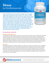 Stress: Stress Impact Reduction & Resilliency Formula