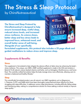 Stress & Sleep Protocol: Natural Relaxation & Restfull Sleep Support