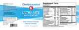 Ultra-Vite: Industry Leading Multivitamin & Chelated Mineral Formula