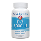 D3 5,000 IU: High Potency "Dry" Vitamin D3 Supplement