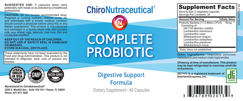 Complete Probiotic