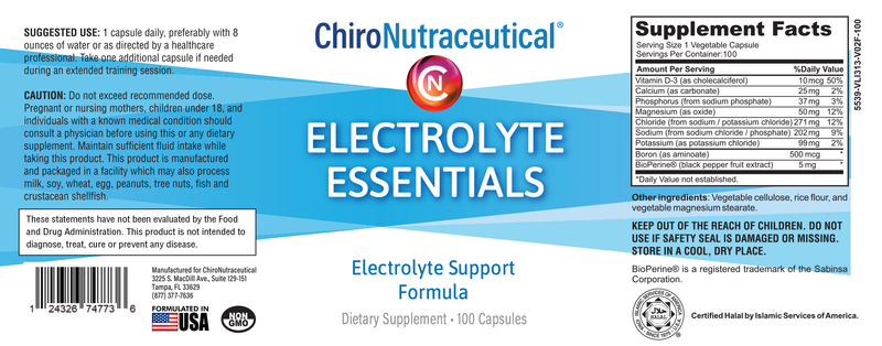 Electrolyte Essentials